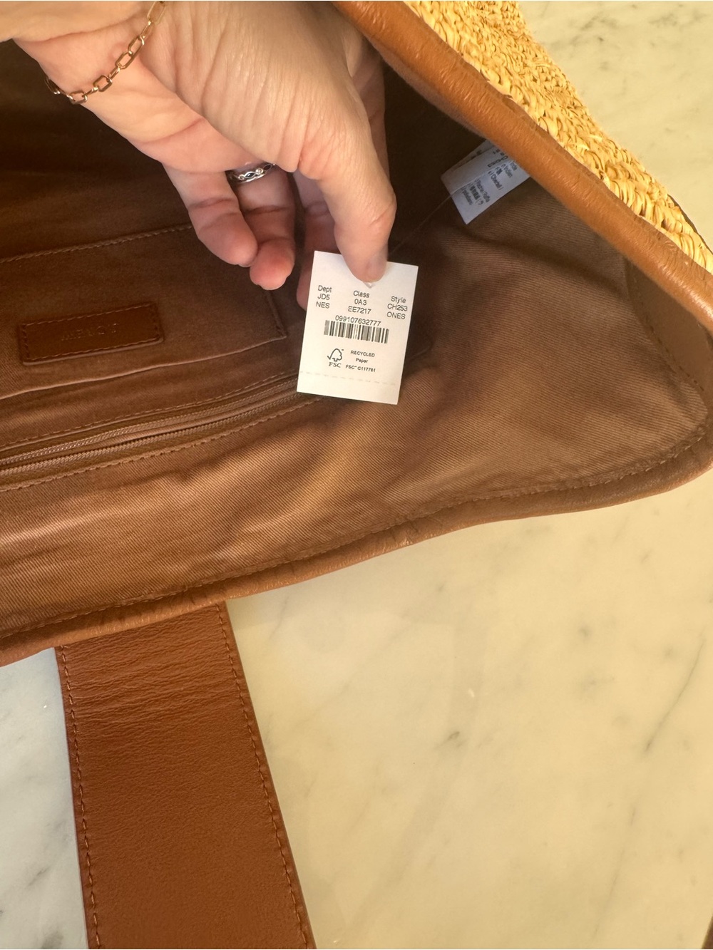 J. Crew Berkeley Buckle Shoulder Bag - Picture 6 of 7